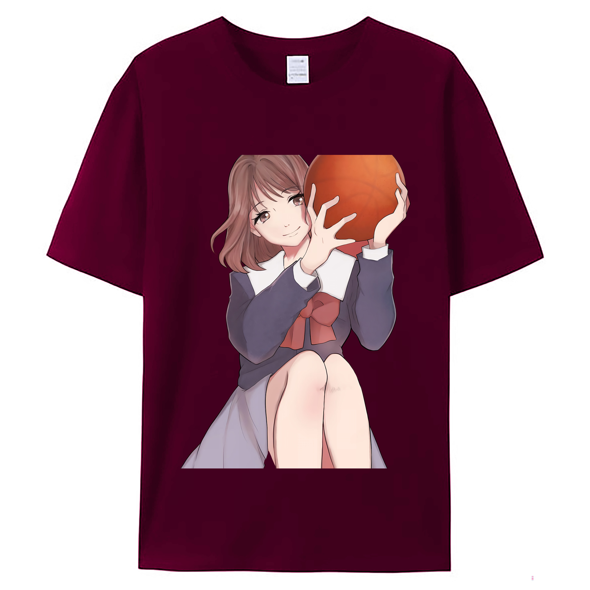 （画像用） SLAM DUNK／スラムダンク レディースカジュアルプリントTシャツ（綿100％）